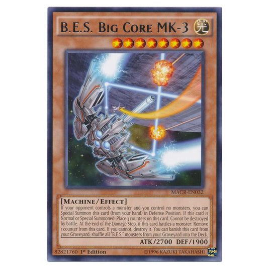 Yu-Gi-Oh! - Maximum Crisis - B.E.S. Big Core MK-3 (Rare) MACR-EN032