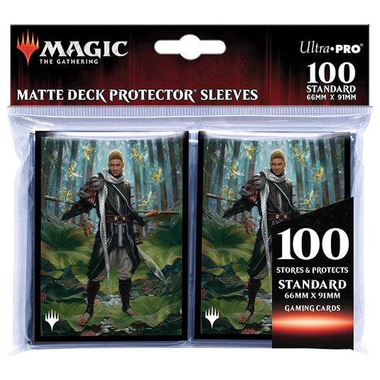 Ultra Pro - Magic the Gathering - Adventures in the Forgotten Realms - Standard Deck Protectors - Grand Master of Flowers (100 Sleeves)