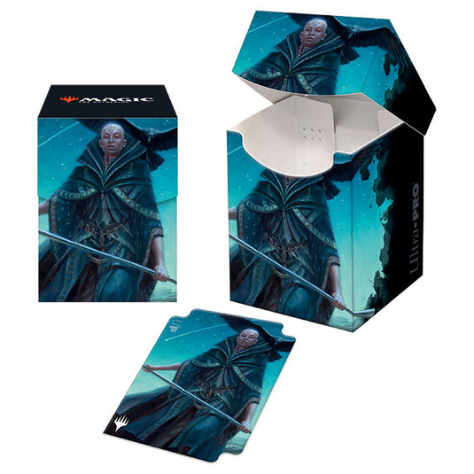 Ultra Pro - Magic The Gathering - Adventures in the Forgotten Realms - Pro 100+ Deck Box And 100 Sleeves - Sefris of the Hidden Ways