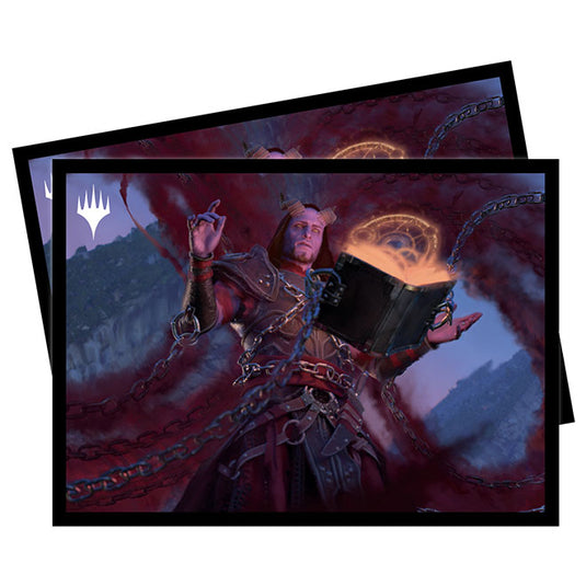 Ultra Pro - Magic The Gathering - Adventures in the Forgotten Realms - Pro 100+ Deck Box And 100 Sleeves - Prosper, Tome-Bound