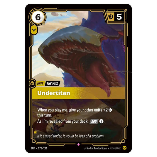 Riftbound: League of Legends TCG - Spiritforged - Undertitan - 175/221