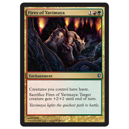 Magic the Gathering - Conspiracy - Fires of Yavimaya - 188/210
