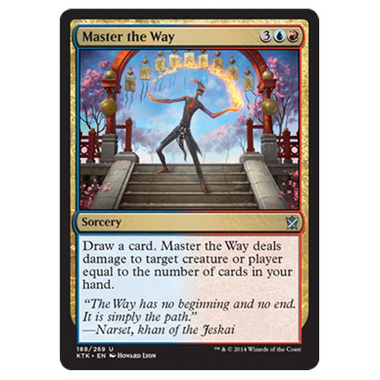 Magic the Gathering - Khans Of Tarkir - Master the Way - 188/269