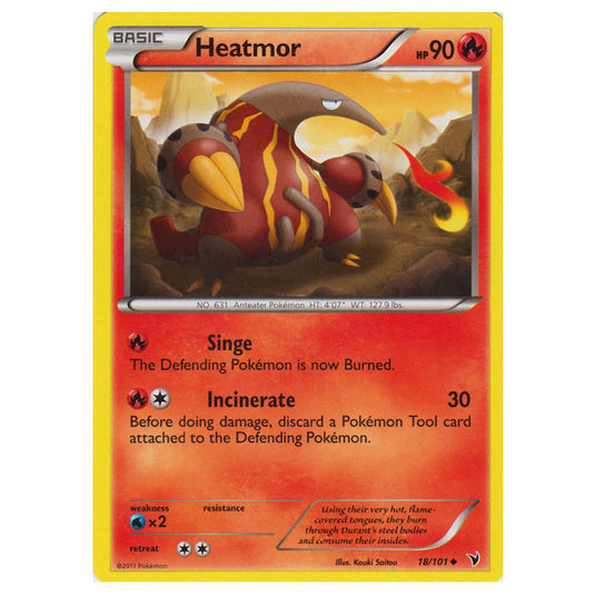 Pokemon - Black & White - Noble Victories - Heatmor 18/101