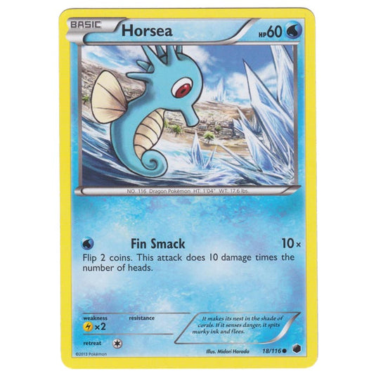Pokemon - Black & White - Plasma Freeze - Horsea - 18/116