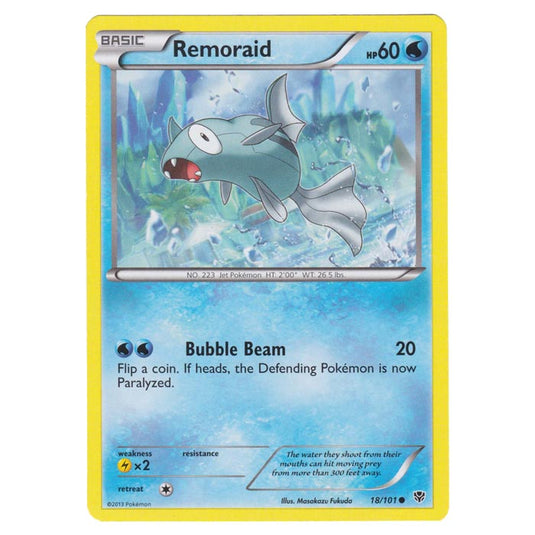 Pokemon - Black & White - Plasma Blast - Remoraid - 18/101