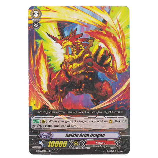 CFV - Divine Dragon Progression - Beikin Grim Dragon - 18/35