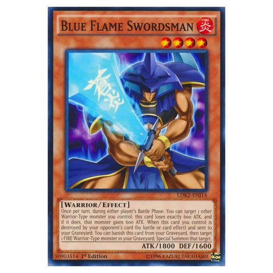 Yu-Gi-Oh! - Legendary Decks II - Blue Flame Swordsman (Common) LDK2-ENJ14