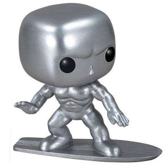 Funko Pop! - Marvel Bobble Head - #19 Silver Surfer - 4" Vinyl Figure