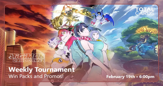 Digimon - Weekly Tournament - Thursday 6pm (19/02/26)