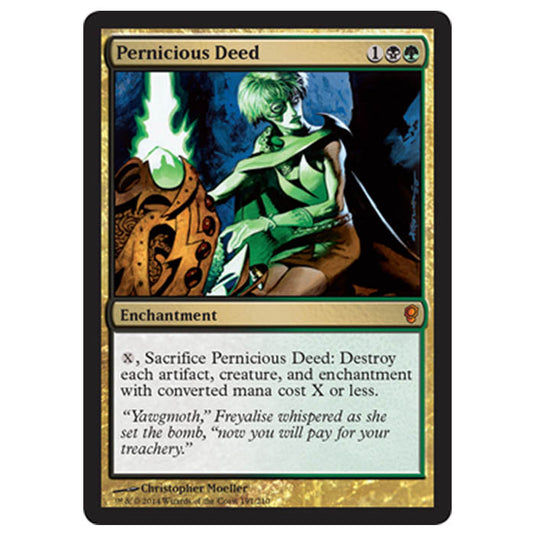Magic the Gathering - Conspiracy - Pernicious Deed - 191/210