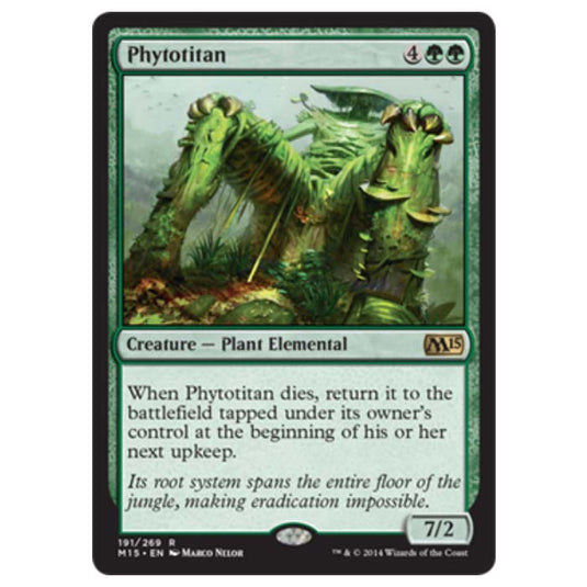 Magic the Gathering - M15 Core Set - Phytotitan - 191/269