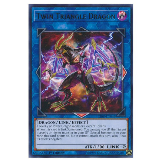 Yu-Gi-Oh! - Circuit Break - Twin Triangle Dragon (Rare) CIBR-EN046
