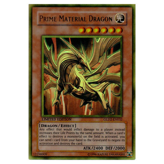 Yu-Gi-Oh! - Gold Series 2009 - Prime Material Dragon (Gold Rare) GLD2-EN032