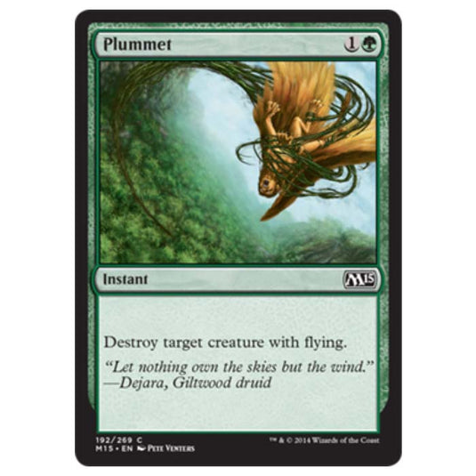 Magic the Gathering - M15 Core Set - Plummet - 192/269