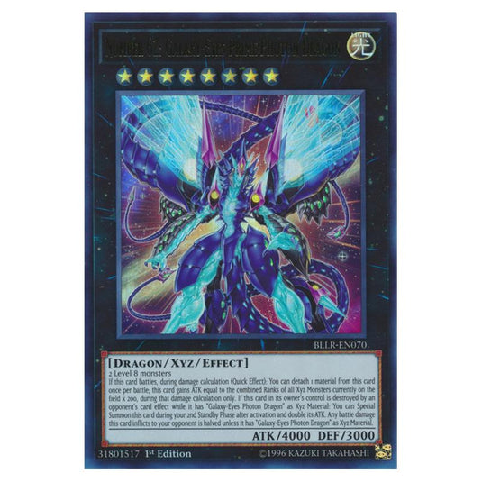 Yu-Gi-Oh! - Battles of Legend - Light's Revenge - Number 62: Galaxy-Eyes Prime Photon Dragon (Ultra Rare) BLLR-EN070