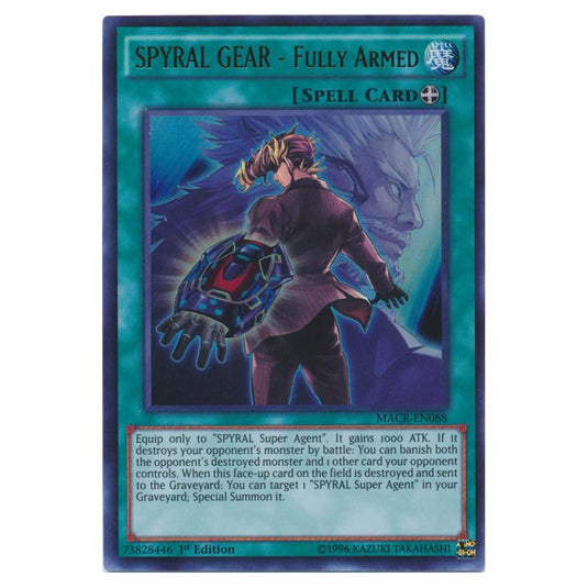 Yu-Gi-Oh! - Maximum Crisis - SPYRAL GEAR - Fully Armed (Ultra Rare) MACR-EN088