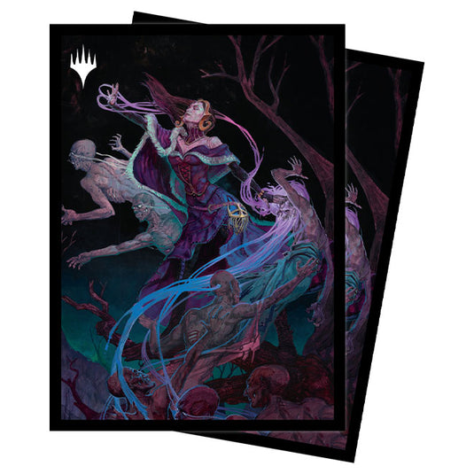 Ultra Pro - Magic The Gathering - Double Masters 2022 - Standard Sleeves - Liliana, the Last Hope (100 Sleeves)
