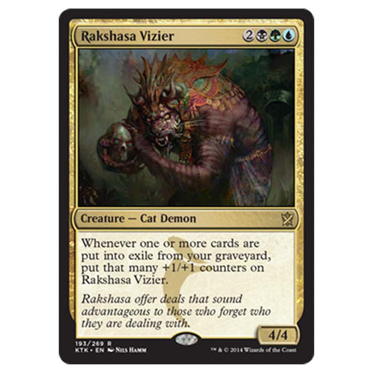 Magic the Gathering - Khans Of Tarkir - Rakshasa Vizier - 193/269