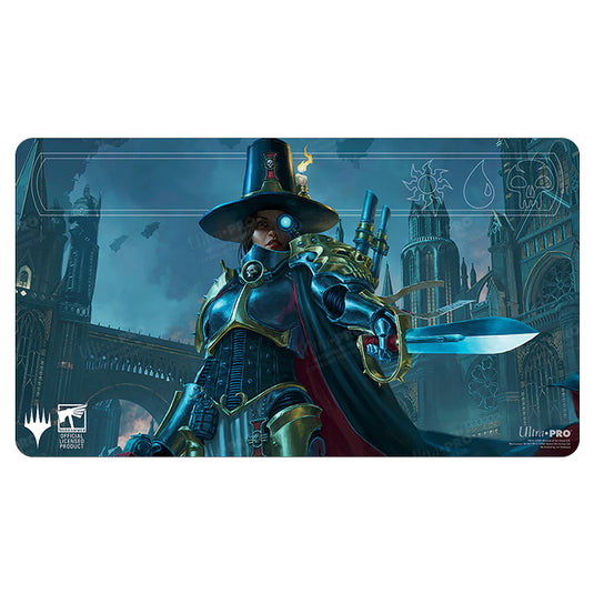 Ultra Pro - Magic the Gathering - Warhammer 40k Commander - Playmat - Inquisitor Greyfax