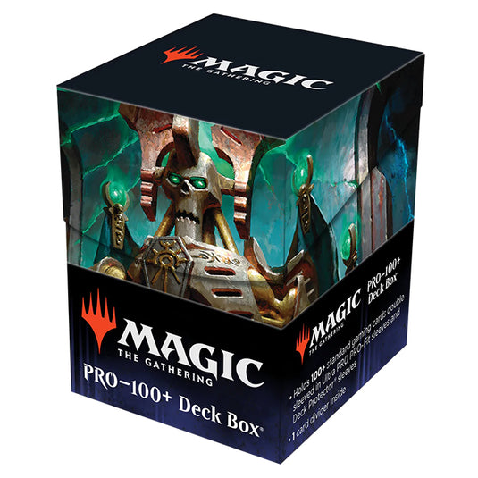 Ultra Pro - Magic the Gathering - Warhammer 40k Commander - 100+ Deck Box - Szarekh, the Silent King