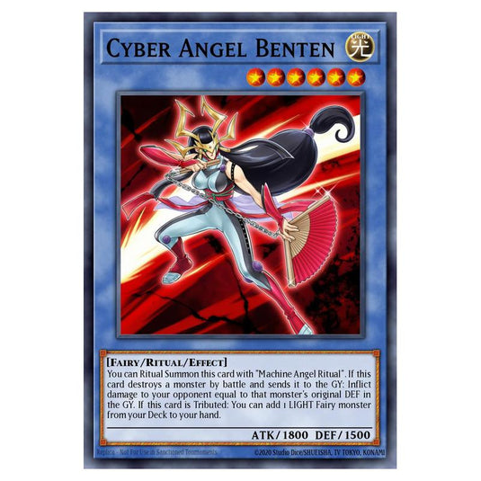 Yu-Gi-Oh! - Speed Duel GX - Duel Academy Box - Cyber Angel Benten (Common) SGX1-ENE10