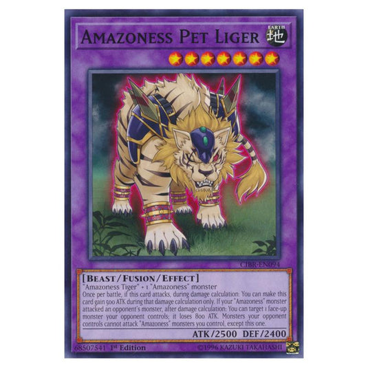 Yu-Gi-Oh! - Circuit Break - Amazoness Pet Liger (Common) CIBR-EN094
