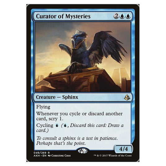 Magic the Gathering - Amonkhet - Curator of Mysteries - 49/269