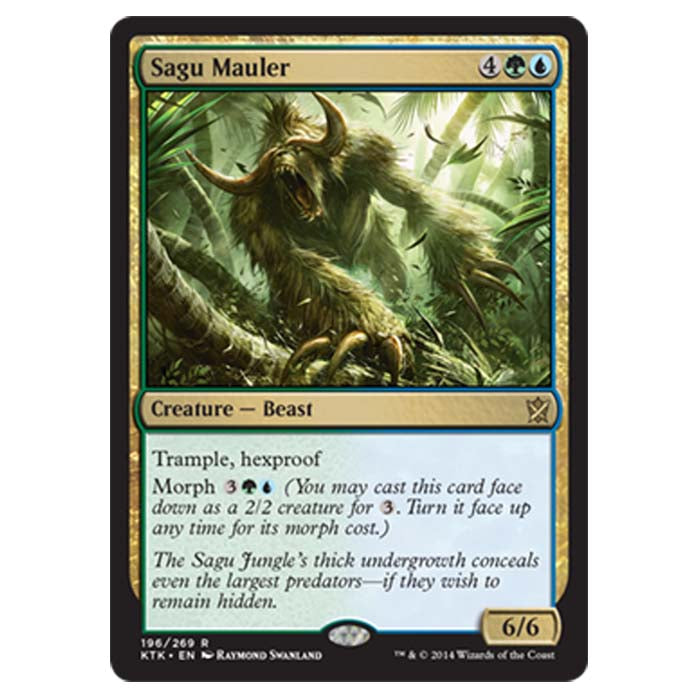 mtg khans of tarkir card prices Magic the Gathering - Khans Of Tarkir - Sagu Mauler