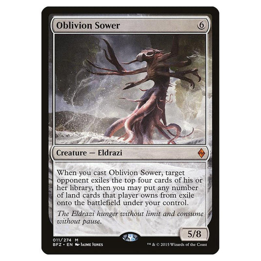 Magic The Gathering - Battle For Zendikar - Oblivion Sower - 11/274 (Foil)