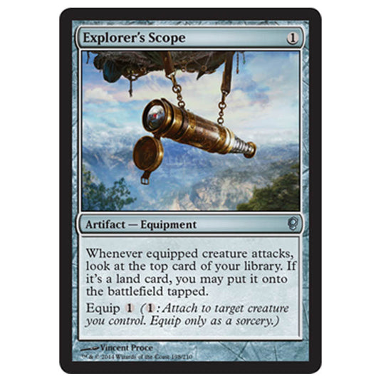 Magic the Gathering - Conspiracy - Explorer's Scope - 198/210