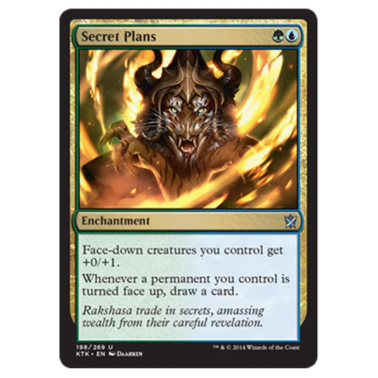 Magic the Gathering - Khans Of Tarkir - Secret Plans - 198/269