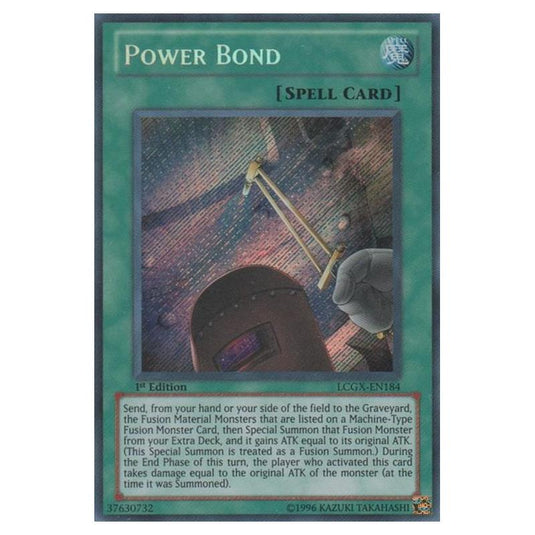Yu-Gi-Oh! - Legendary Collection 2 - The Duel Academy Years Mega Pack - Power Bond (Secret Rare) LCGX-EN184