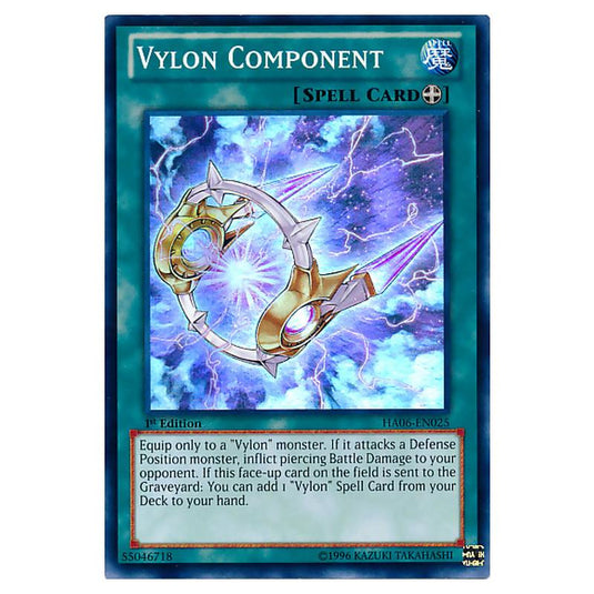 Yu-Gi-Oh! - Hidden Arsenal 6 - Omega Xyz - Vylon Component (Super Rare) HA06-EN025