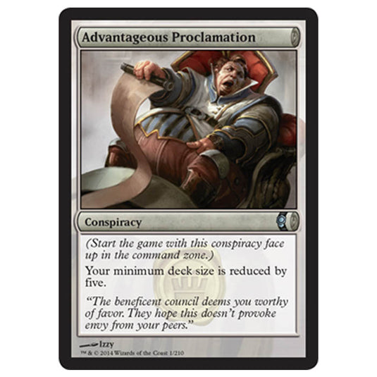 Magic the Gathering - Conspiracy - Advantageous Proclamation - 1/210