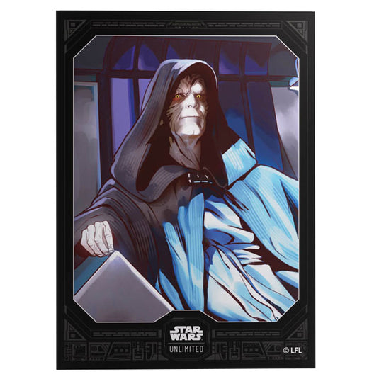 Gamegenic - Star Wars Unlimited - Ashes of the Empire - Premium Art Sleeves - Emperor Palpatine