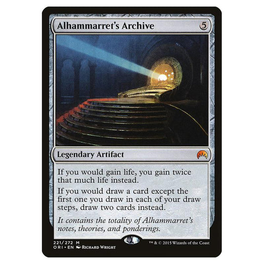 Magic The Gathering - Magic Origins - Alhammarret\\'s Archive - 221/272 (Foil)