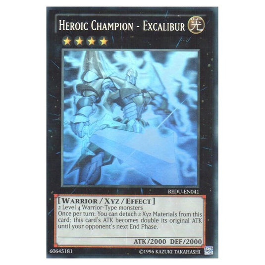 Yu-Gi-Oh! - Return of the Duelist - Heroic Champion - Excalibur (Ghost Rare) REDU-EN041