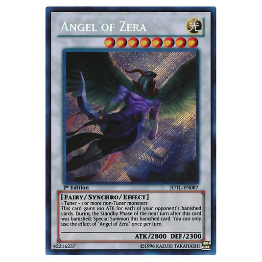 Yu-Gi-Oh! - Judgment of the Light - Angel of Zera (Secret Rare) JOTL-EN087