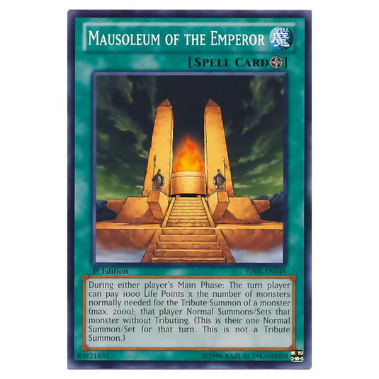 Yu-Gi-Oh! - Battle Pack 2 - War of the Giants - Mausoleum of the Emperor (Common) BP02-EN149