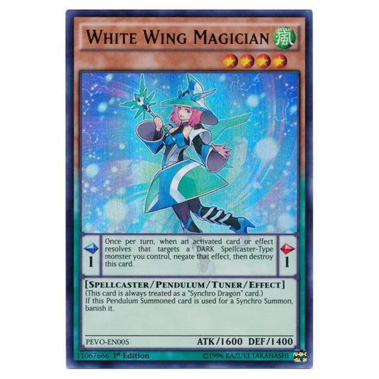 Yu-Gi-Oh! - Pendulum Evolution - White Wing Magician (Ultra Rare) PEVO-EN005