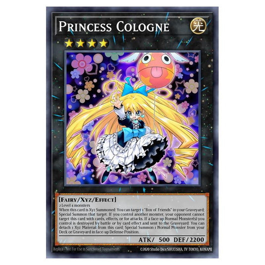 Yu-Gi-Oh! - Number Hunters - Princess Cologne (Secret Rare) NUMH-EN050