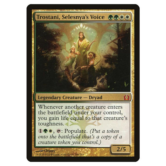 Magic The Gathering - Return To Ravnica - Trostani, Selesnya's Voice - 206/274