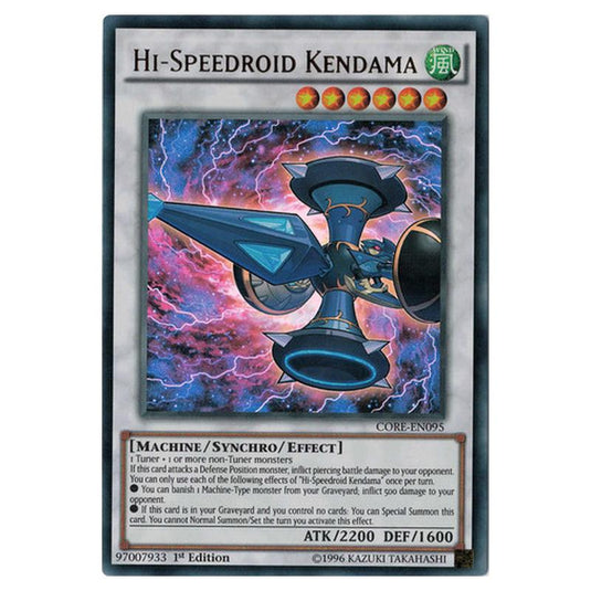 Yu-Gi-Oh! - Clash of Rebellions - Hi-Speedroid Kendama (Ultra Rare) CORE-EN095