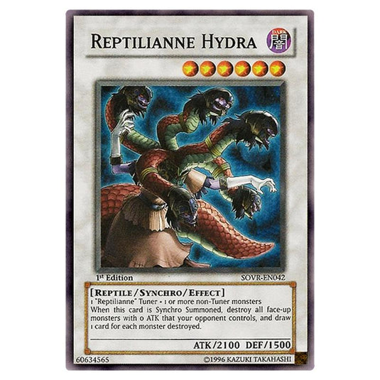 Yu-Gi-Oh! - Stardust Overdrive - Reptilianne Hydra (Super Rare) SOVR-EN042