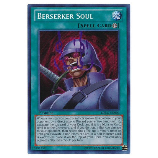 Yu-Gi-Oh! - Dragons of Legend - Berserker Soul (Secret Rare) DRLG-EN007