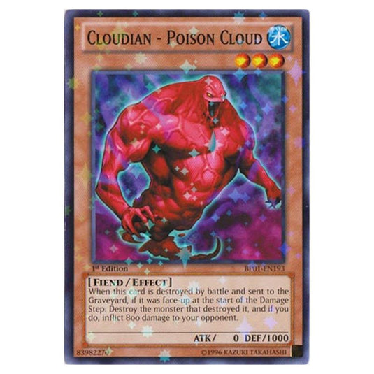 Yu-Gi-Oh! - Battle Pack - Epic Dawn - Cloudian - Poison Cloud (Starfoil Rare) BP01-EN193