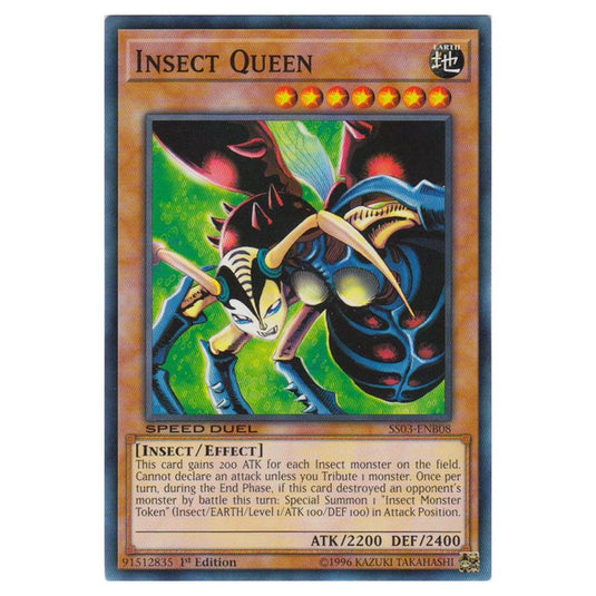 Yu-Gi-Oh! - Speed Duel Starter Decks - Ultimate Predators - Insect Queen (Common) SS03-ENB08