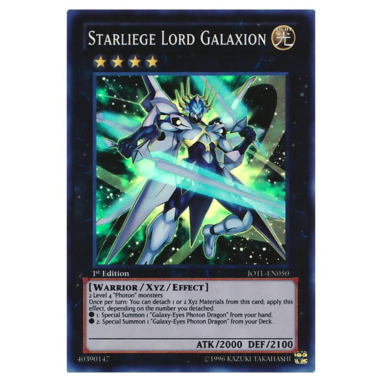 Yu-Gi-Oh! - Judgment of the Light - Starliege Lord Galaxion (Super Rare) JOTL-EN050