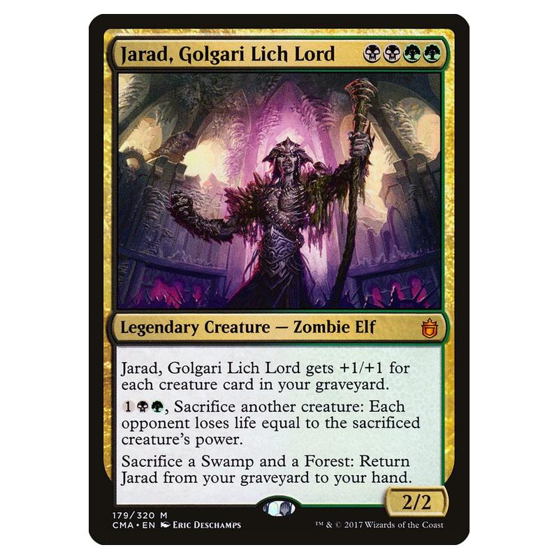 lich mtg card Magic the Gathering - Commander Anthology